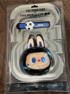 POP MART The Monsters x FIFA World Cup Collectible Plush Pendant (NWT)